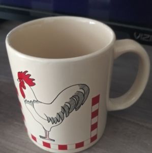 Chicken design coffee cup
